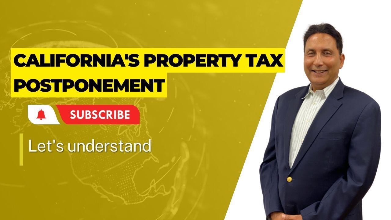 California's Property Tax Postponement