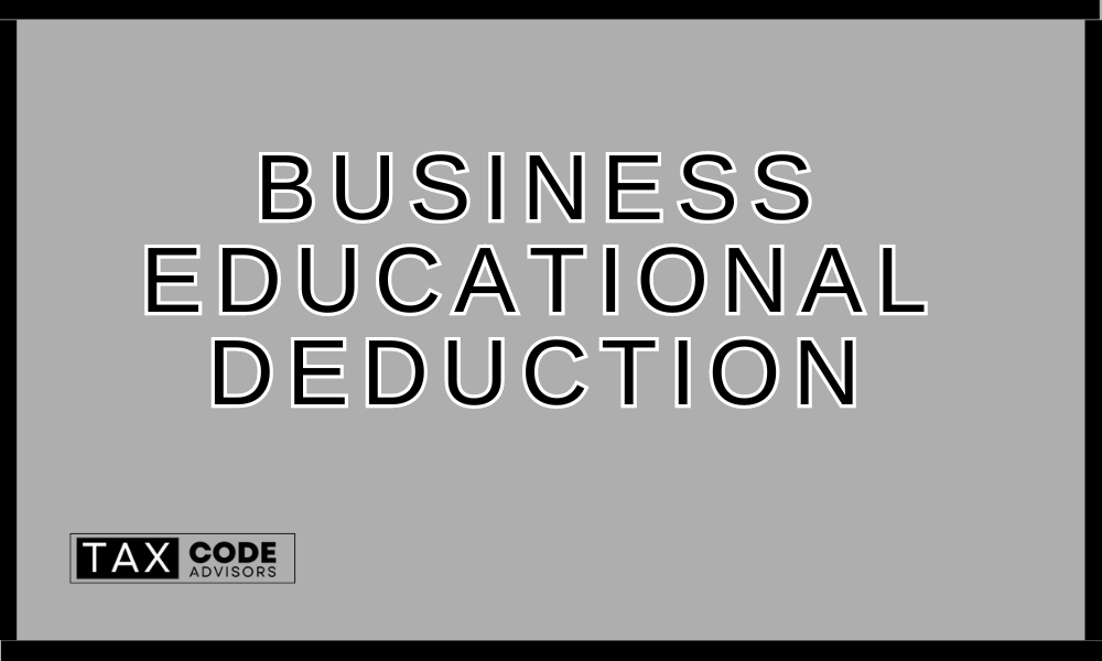 Higher Education Fee Deduction for Business Owners