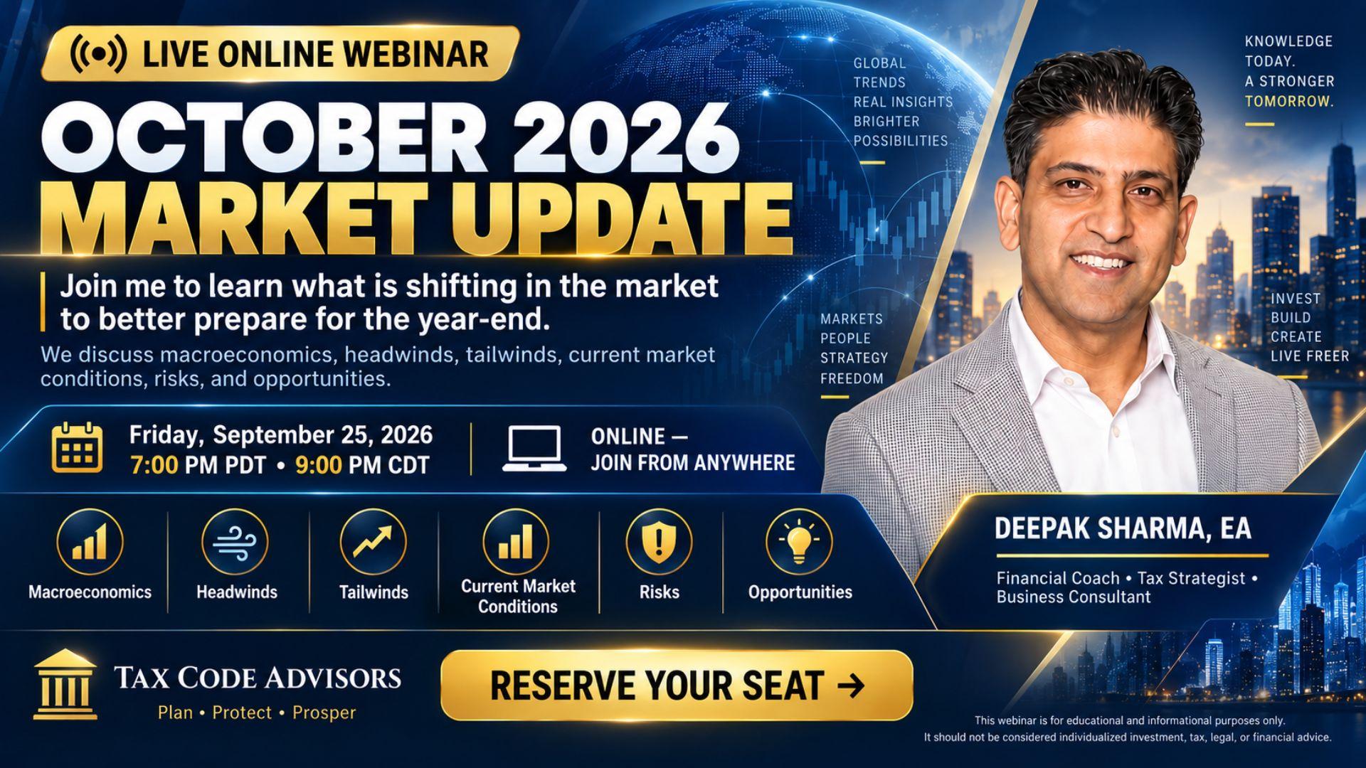 Oct 2026 Market Updates