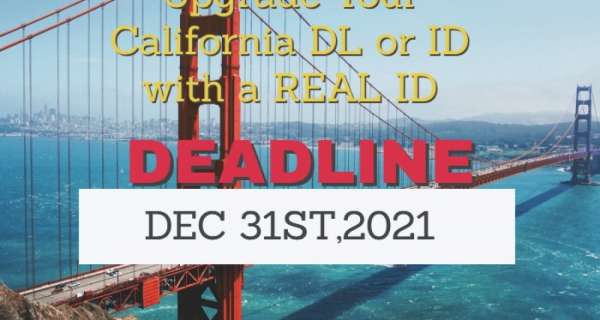 Upgrade To REAL ID for FREE - Apply Now